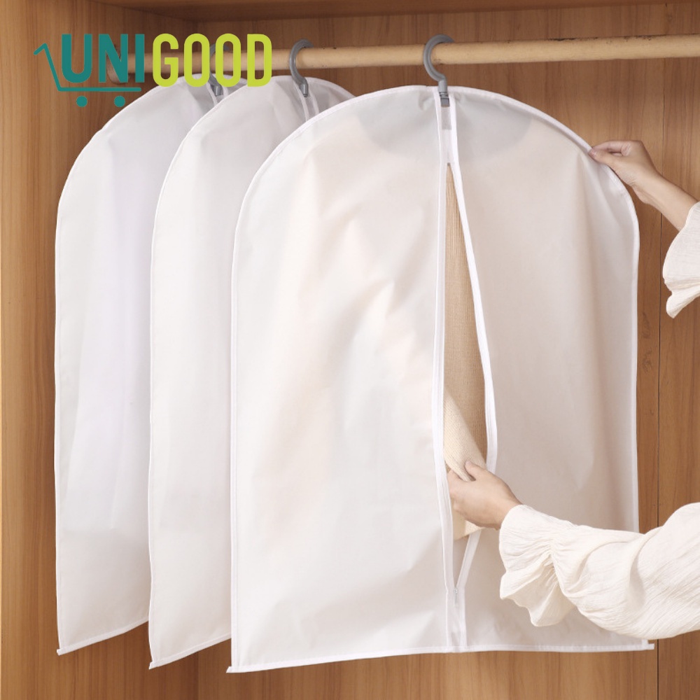 UNIGOOD - Anti-Dust Clothing Cover Sarung Plastik Pelindung Baju Anti Dust Debu Anti Air