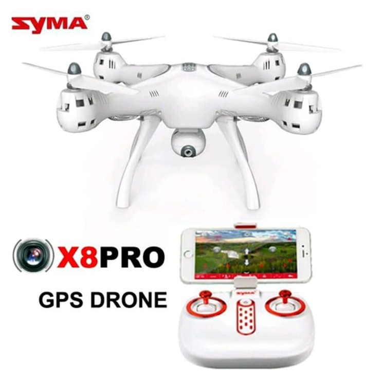 Syma X8PRO Bonus Extra 1 Baterai - X8 PRO WIFI Drone Return to Home