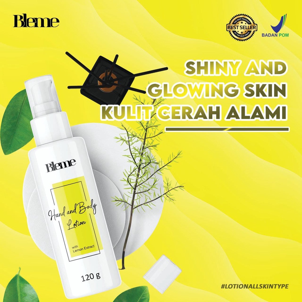 Bleme ASLI MURAH  Body Lotion Asli Whitening BPOM  |Bleme Hand and Body Lotion Whitening BPOM 100% RESMI ORIGINA