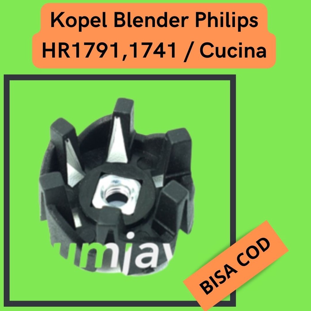 Gear Plastik Kopel Blender Philips Cucina 1741 / Gigi Upper Mounting Blender Philips Cucina 1791 / Gear Gigi Gerigi Gir Blender Philip