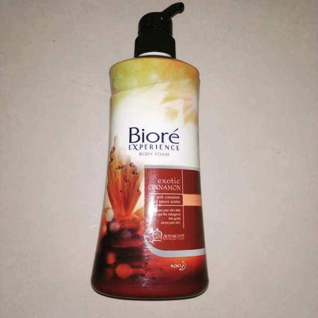 Biore Experience Body Foam Exotic Cinnamon
