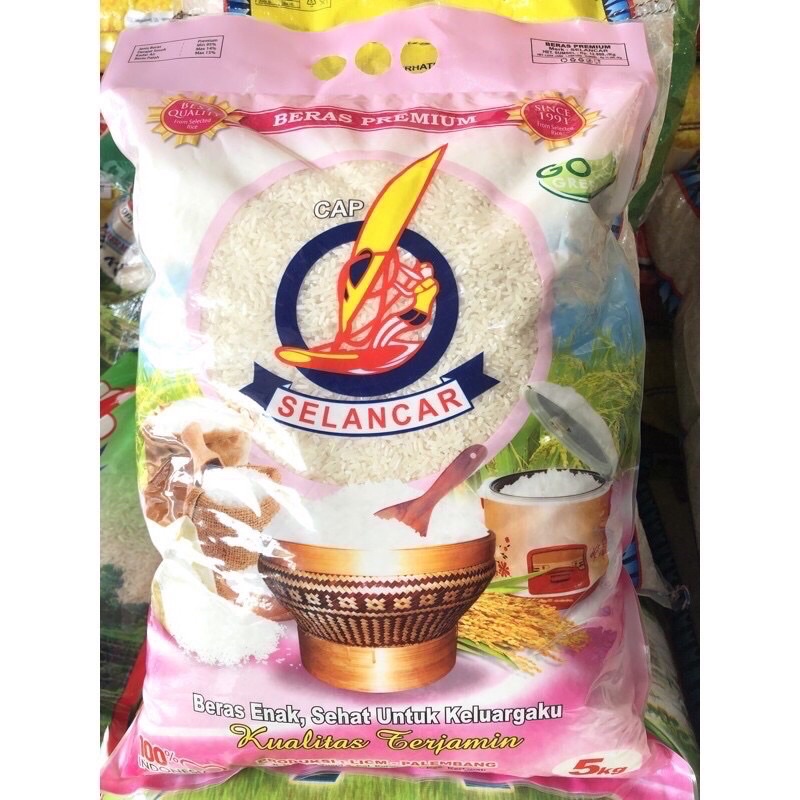 

beras selancar 5kg