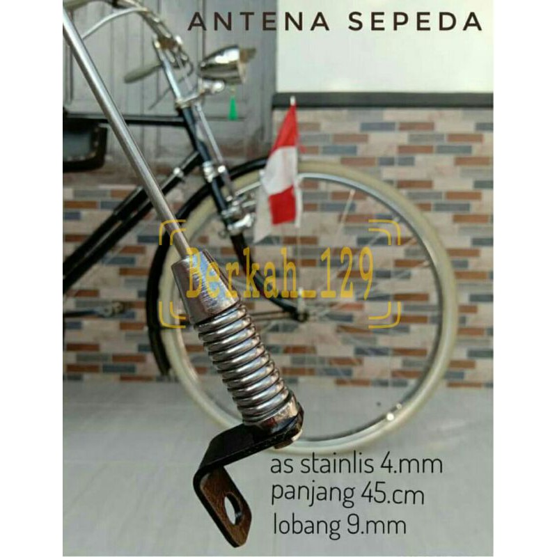 TIANG BENDERA  SEPEDA ONTEL /TIANG BENDERA SEPEDA ONTHEL