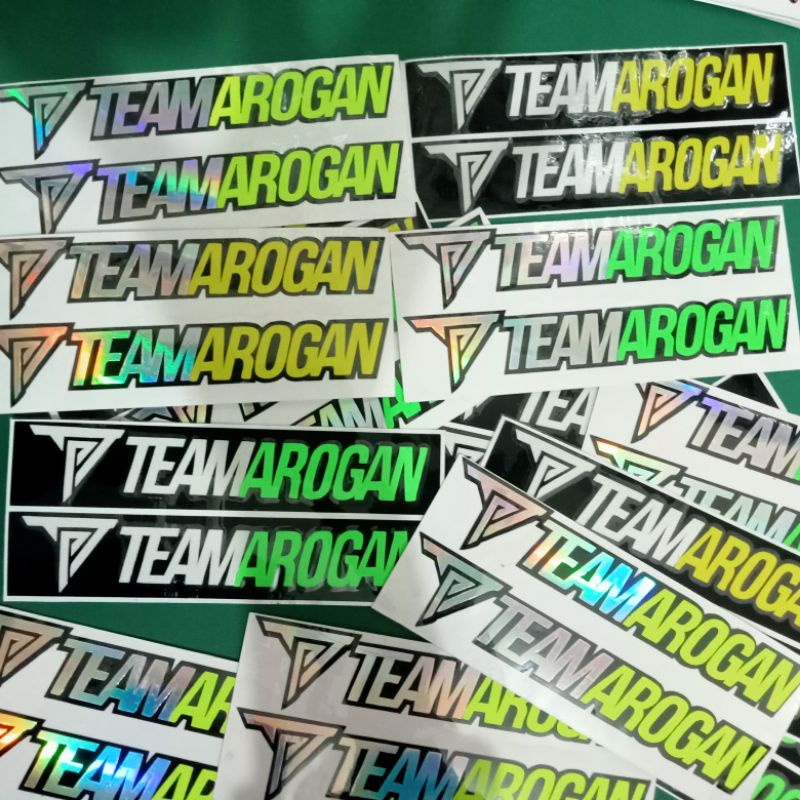 STIKER TEAM AROGAN