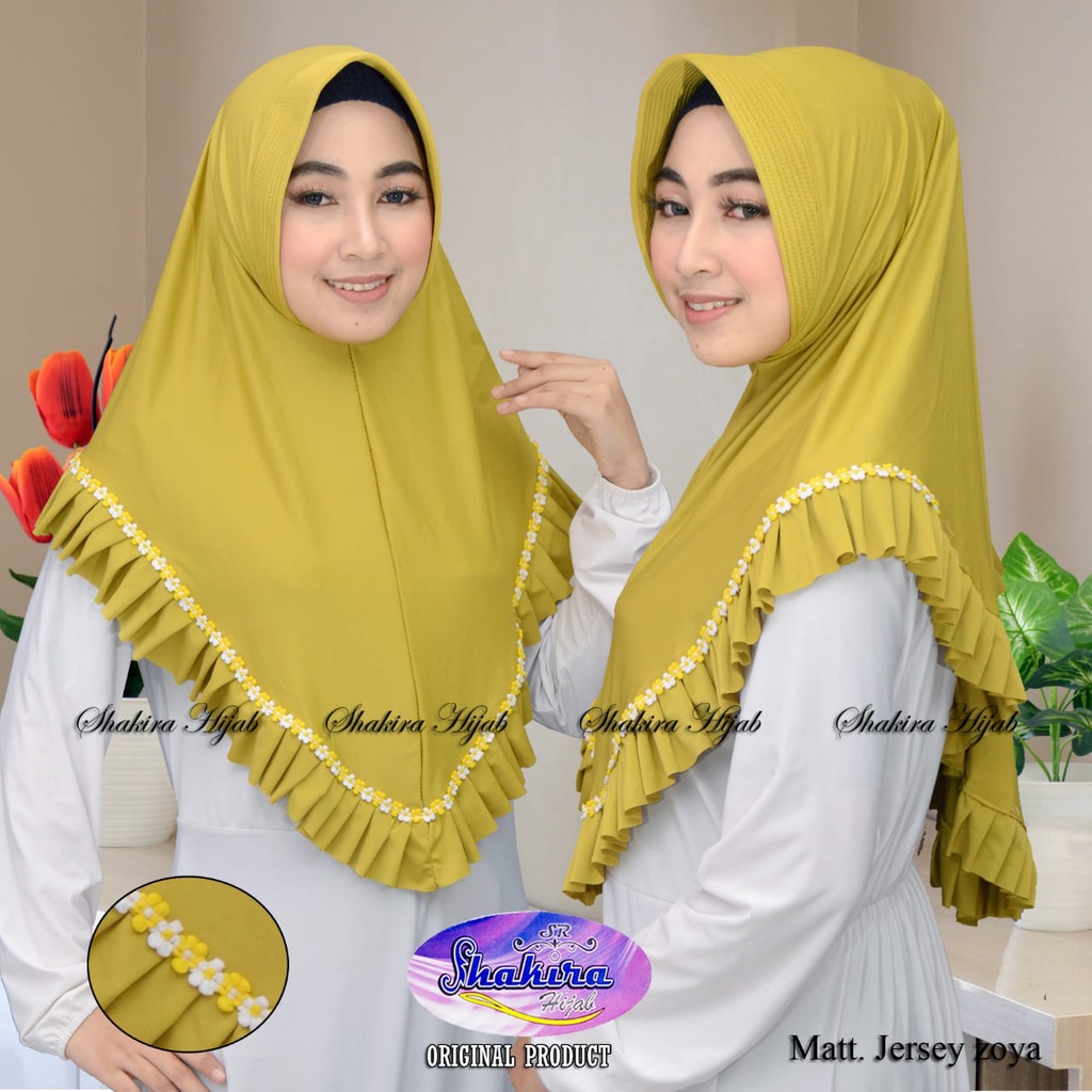 Jilbab Instan Nabila Melati Rampel Hijab Terbaru Original Shakira Kerudung Dewasa Langsung Pakai Renda Melati Bahan Jersey hijab instan langsung pakai model terbaru 2021 kerudung langsung pakai bahan jatuh hijab instan terbaru 2021 hijab termurah-6