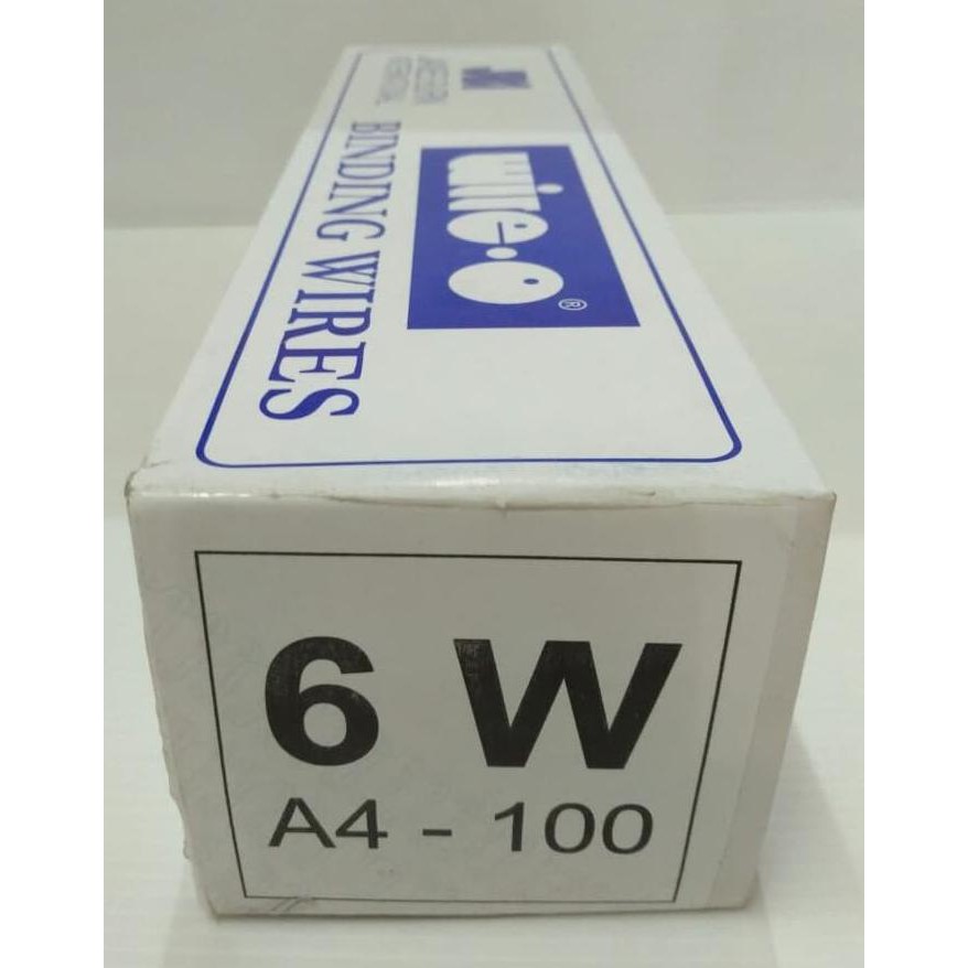 

JBI Spiral Kawat A4 3:1 No. 6 (3/8") - Putih (Box Isi 100 Batang)