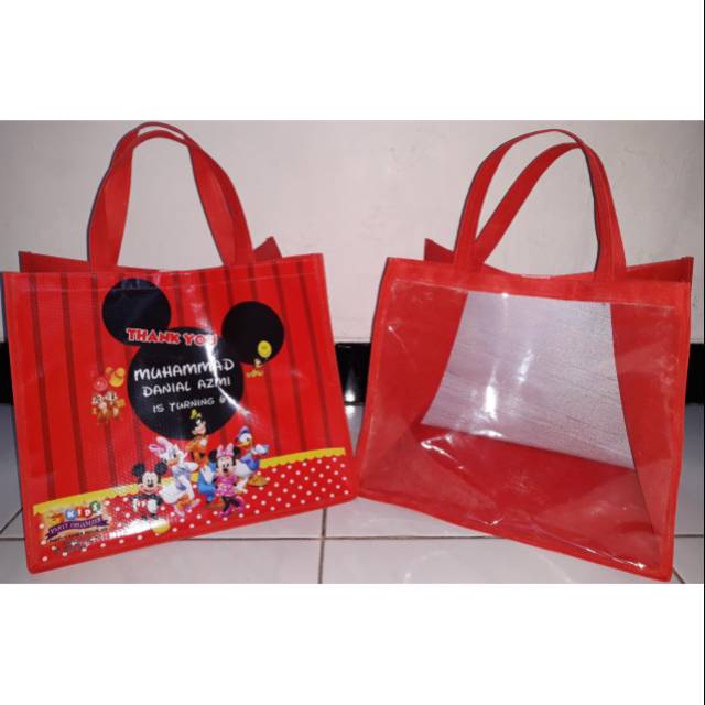 

Tas souvenir ultah anak free desain