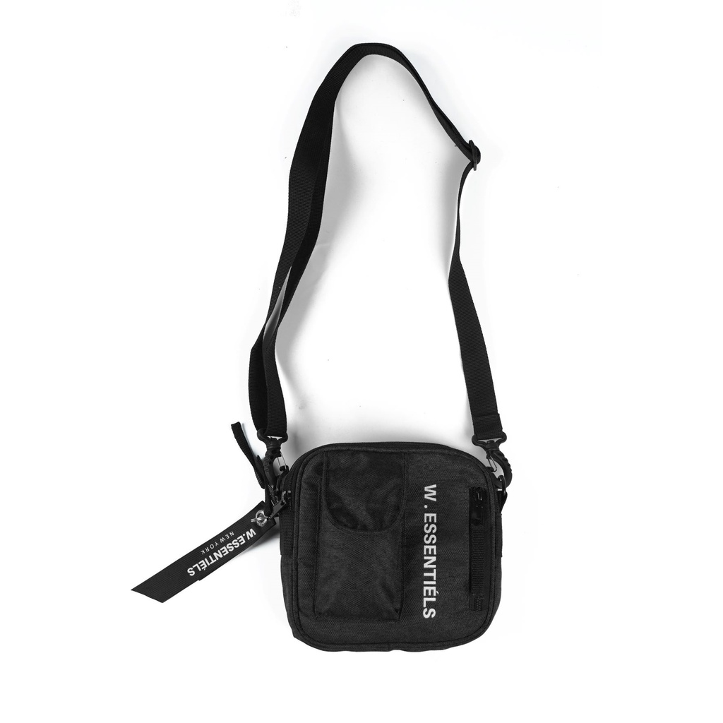 W.Essentiels Tas Saunier Utility Sling Bag Noir Black