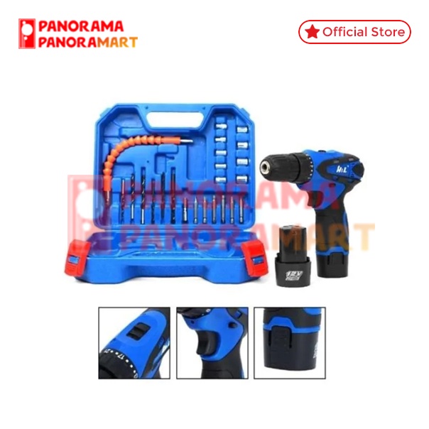 MESIN BOR CAS H&L HL-312 + SET