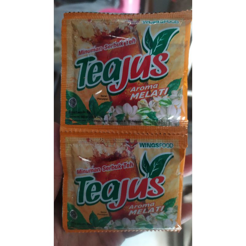 

Teajus Rasa Melati Renceng Isi 10 Sachet