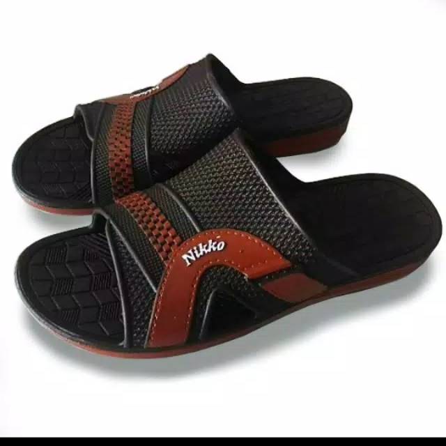 Sandal Nikko karet / Sandal pria dewasa / Sandal slop pria /  sandal Nikko slop
