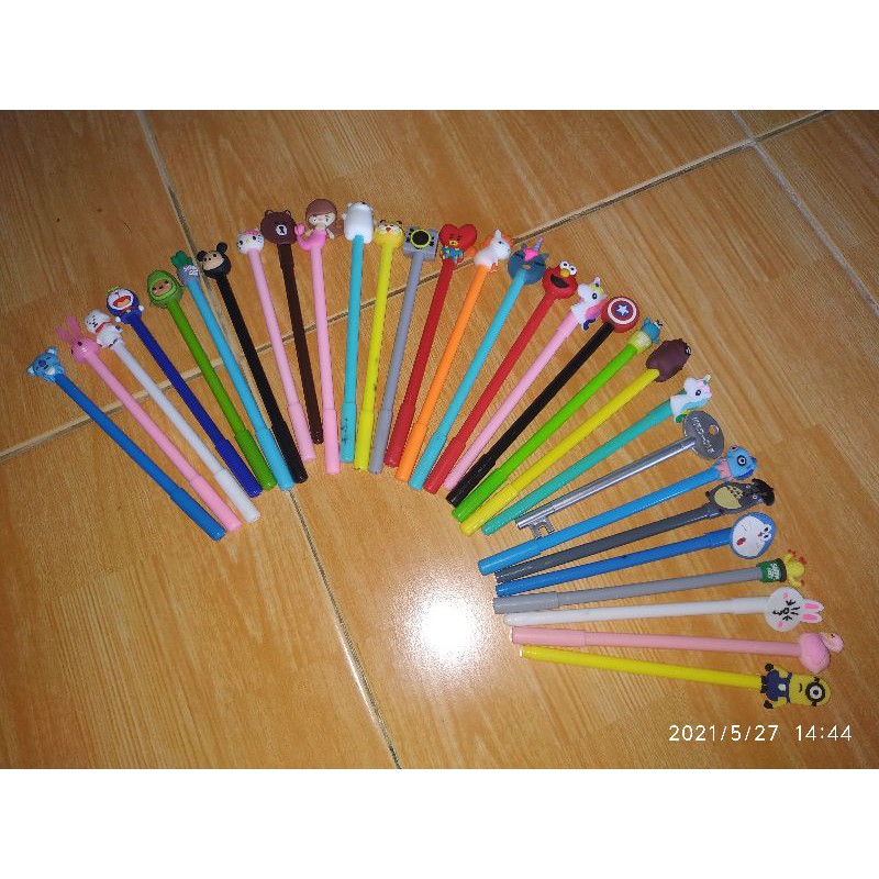 

aneka pena karakter pulpen lucu BTS army Avengers