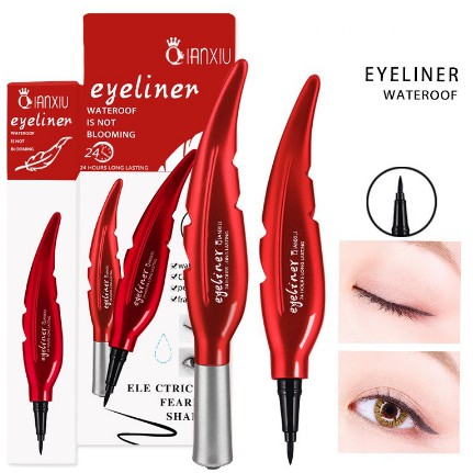 EYELINER DAUN QIANXIU/ LIQUID LONG-LASTING WATERPROOF 24 JAM