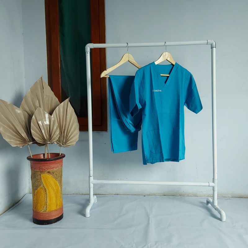 Baju OK/OKA Perawat dokter Baju ruangan / scrub medis Ready Stok JUMBO XXL