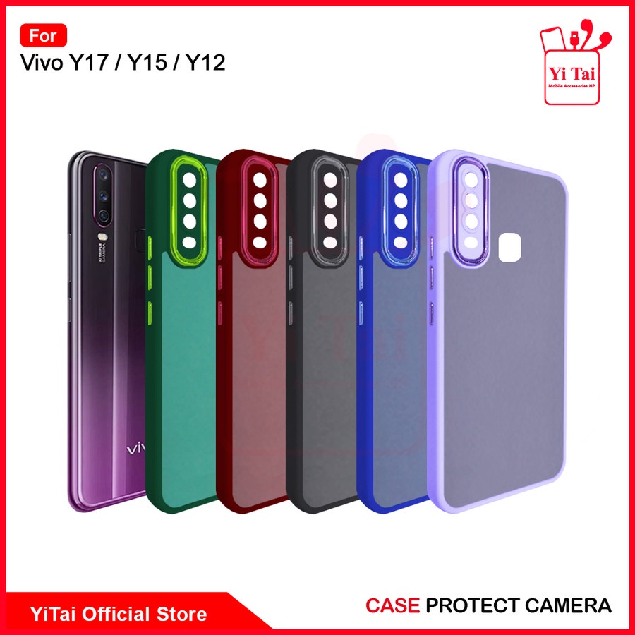 YC02 CASE YI TAI PROTECT KAMERA VIVO Y75 5G Y12 Y15 Y17 - BDC