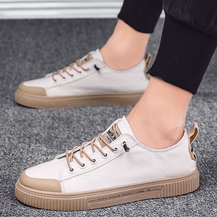 RYX - Sandy Tan Sepatu Sneakers Fashion Pria Casual (NO BOX) - Ori Import