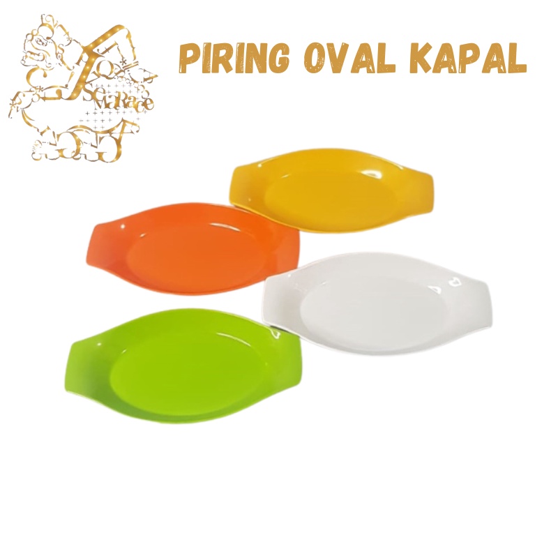 PIRING OVAL MELAMIN