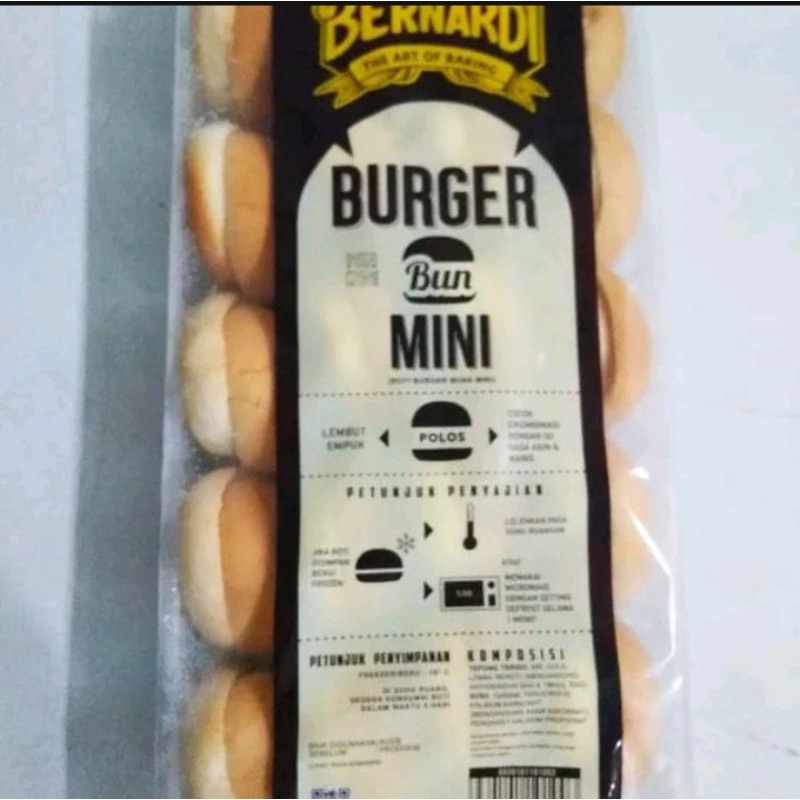 

Bernardi Roti Burger Mini Isi 20