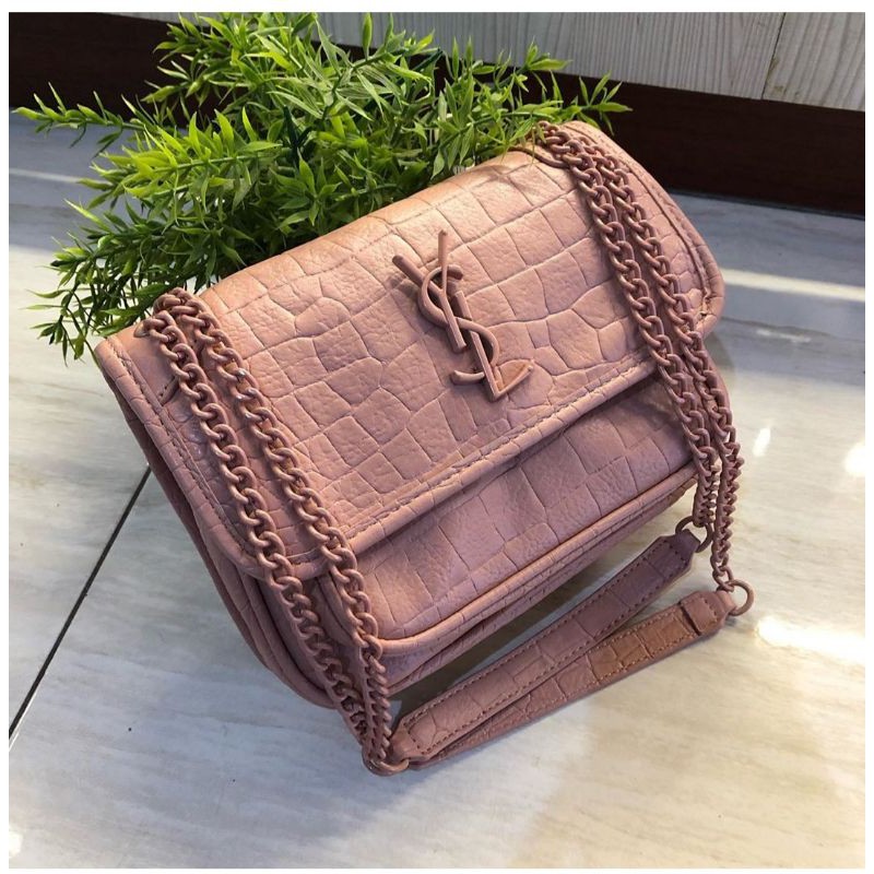 YSL CROCO NIKI SEMPREM SMALL