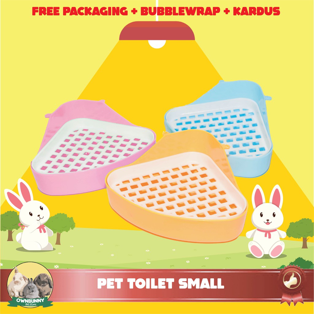 PET TOILET TRAINING KELINCI CAVY LITTER TRAIN