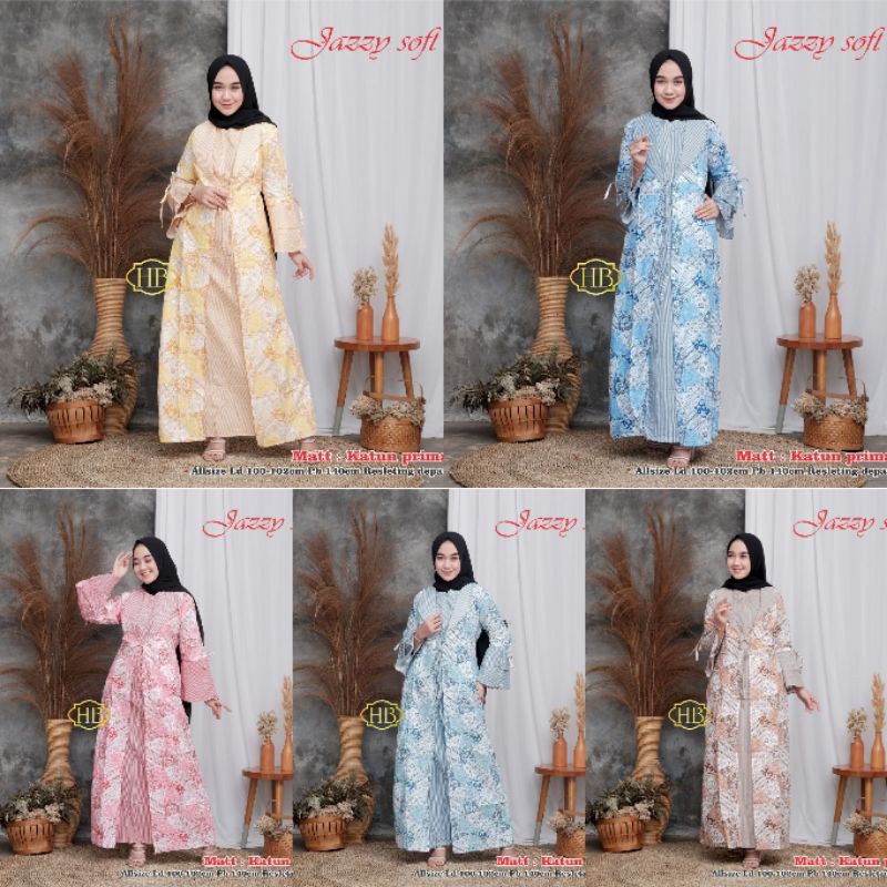 GAMIS JAZZY SOFT BEST SELLER GAMIS JAZZI ORI