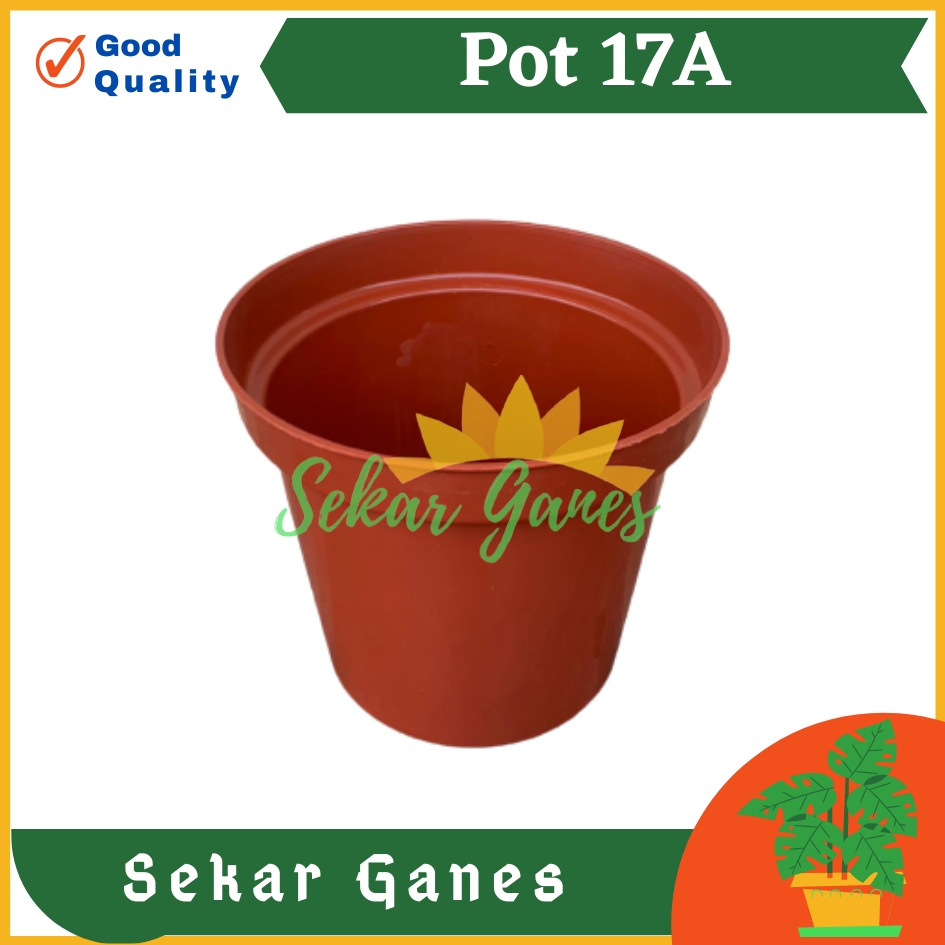 Pot Tinggi 17A Merah Bata Terracota  Merah Coklat Mirip Pot Usa Eiffel 20 25 Pot Tinggi Tirus 10 15 18 20 30 35 40 50 Cm Plastik Besar Hitam Putih Termurah Pot Tanaman Bahan Bagus