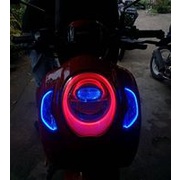 SEPAKET LAMPU LED ALIS UK 60CM ALL SCOOPY GRATIS DEMON EYES BERKUALITAS BAGUS FREE STICKER DAN KARDUS