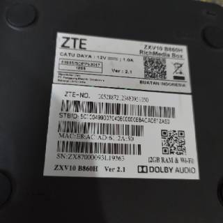 STB ZTE ZXV10 B860H 4K | Shopee Indonesia