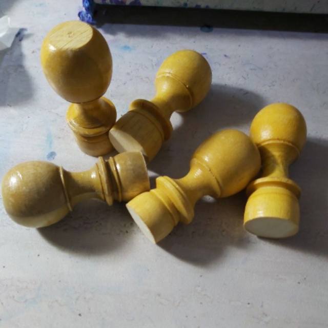 

Kepala gagang stempel kayu