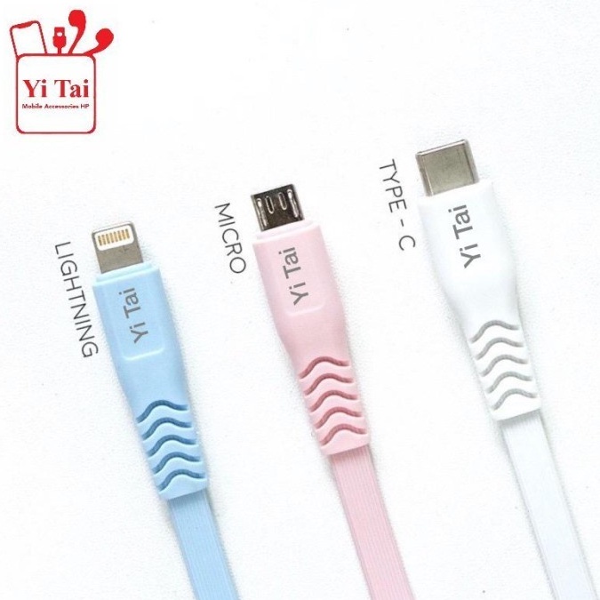 KABEL DATA IPHONE FAST CHARGING YI TAI YTL-100 - FA