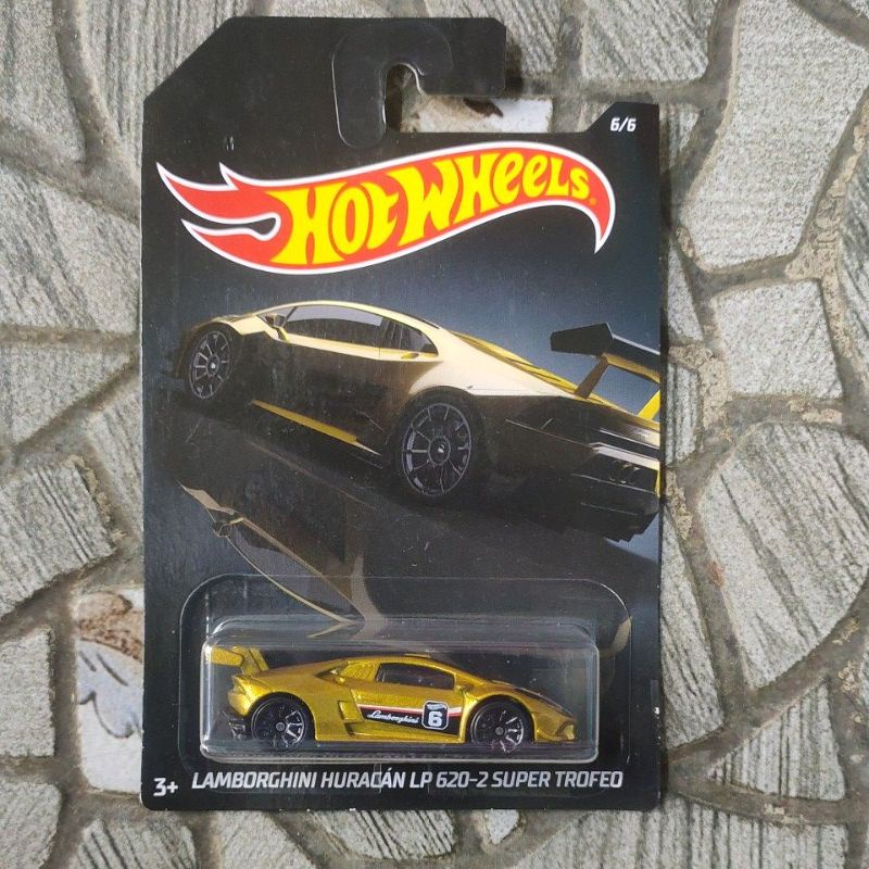 Hotwheels Lamborghini Huracan LP 620-2 Super Trofeo Gold