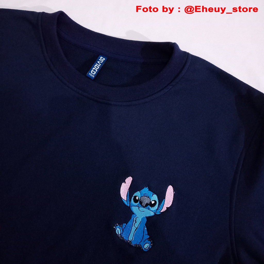 Crewneck H&amp;M ALICE SMILE BABES STITCH Crewneck H&amp;M WANITA sweater wanita oversize