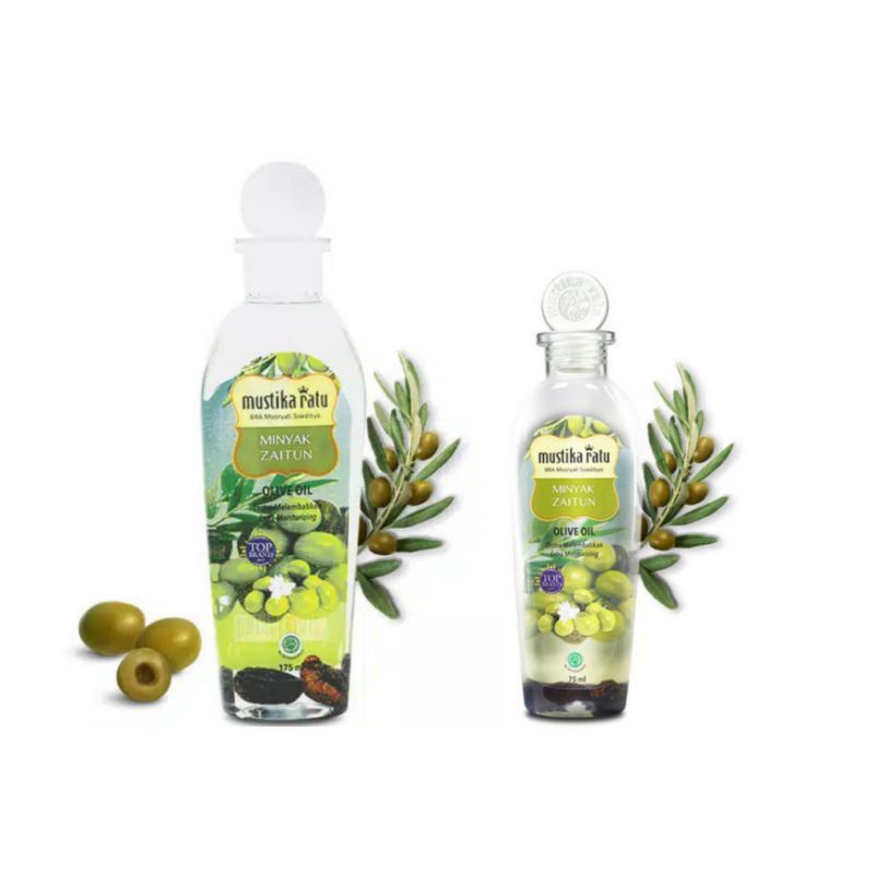 MUSTIKA RATU Minyak Zaitun Olive Oil 75  - 175ml.