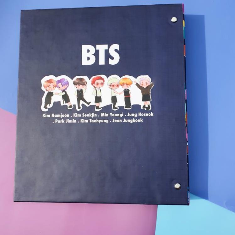 

Penjualan Terbanyak.. Binder photocard BTS A4 A3 Butter