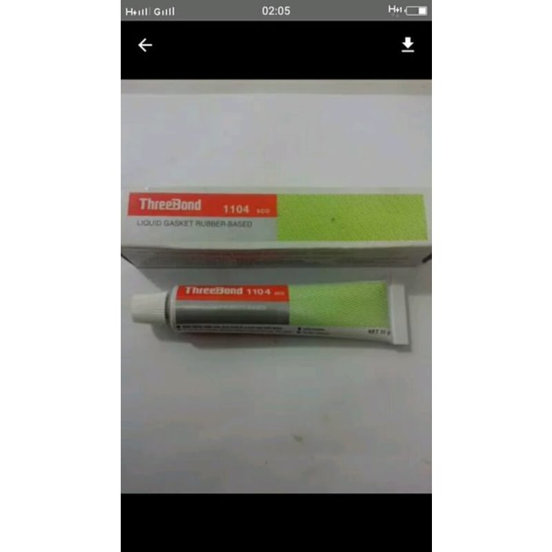 

Lem putih gasket packing merk threebond