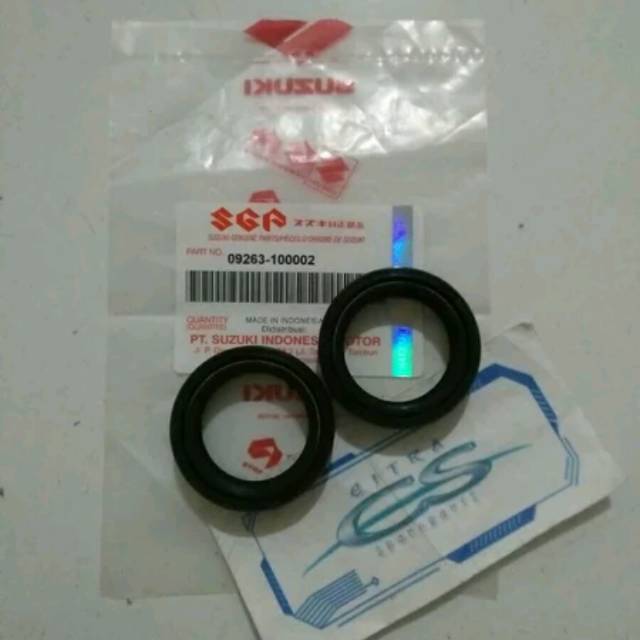 seal shock depan set thunder 125