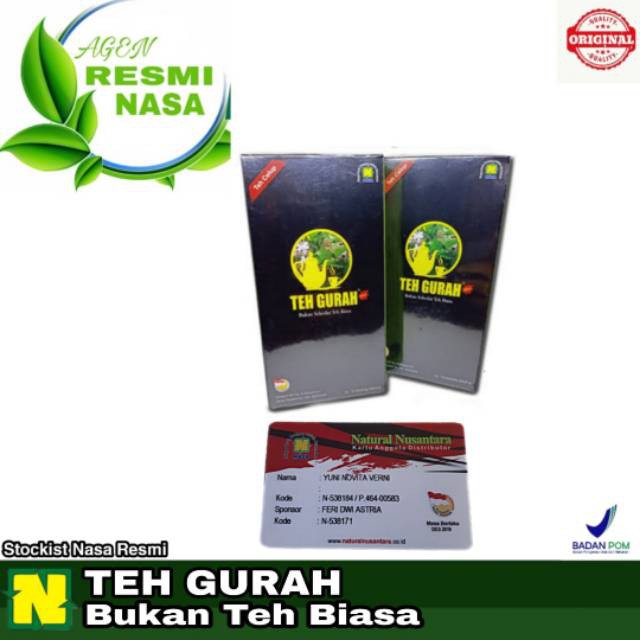 

Teh Gurah - Teh Gurah Nasa - Teh Herbal Nasa - Teh Berjuta Manfaat - Original Nasa - GURAH