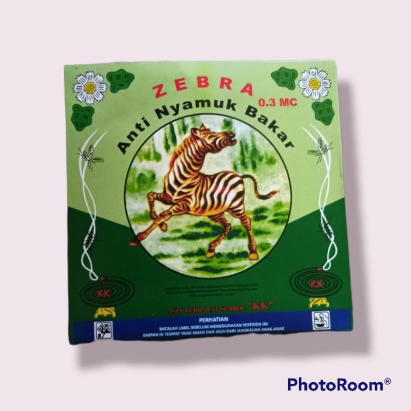 Zebra® Anti Nyamuk Bakar Kemasan 120g (5 pcs)