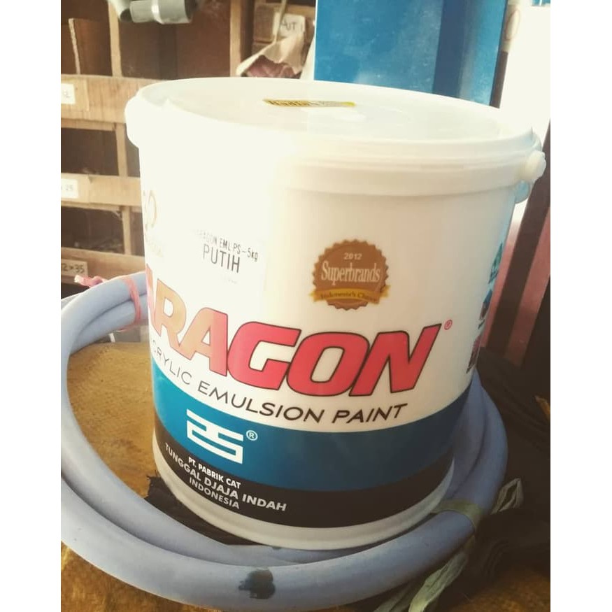 Cat Tembok Paragon 5 Kg Warna Putih