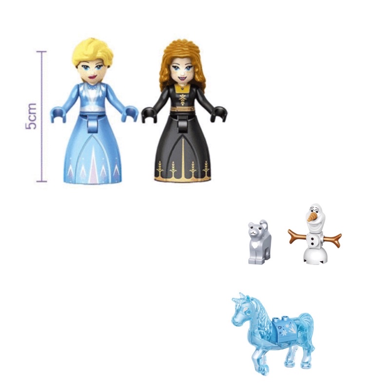 Brick Princess Frozen Snow Castle Set Compatible 360 Pcs