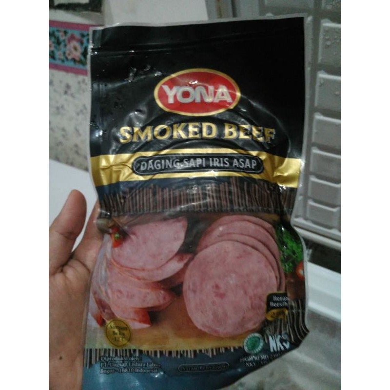 

smoked beef 250gram