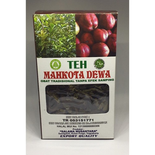 

Teh Mahkota Dewa BPOM 130g - Obat Tradisional Tanpa Efek Samping