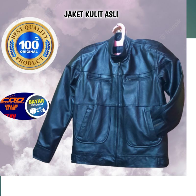 jaket kulit domba asli jaket kulit motor