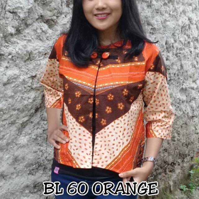 Blazer batik cewek