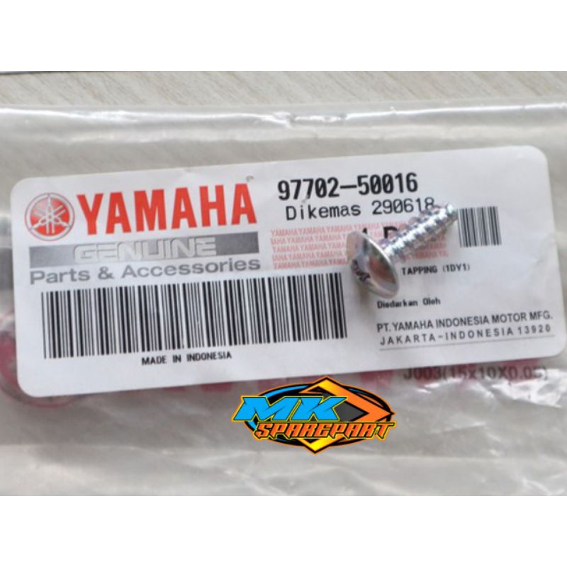 Baut screw body original yamaha (1pcs) 97707-50016