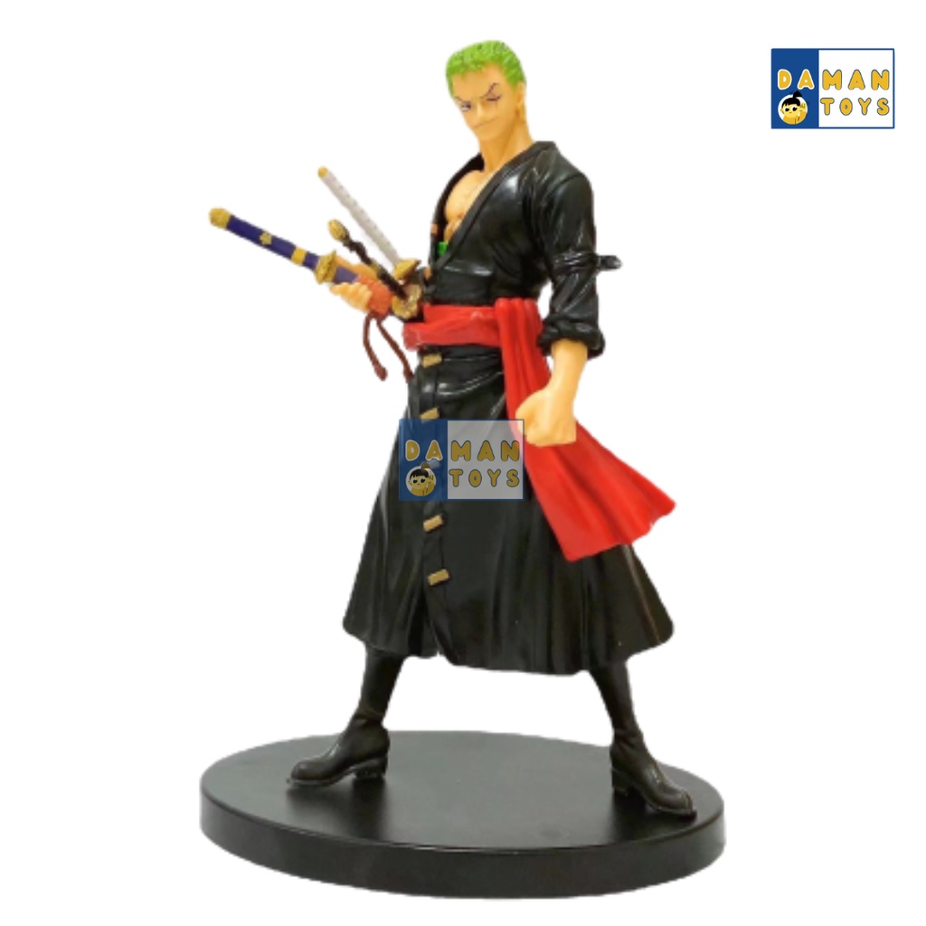 Action Figure Yamato Kaido Kozuki Hiyori Zoro Roronoa One Piece Wano Pajangan Figur Anime