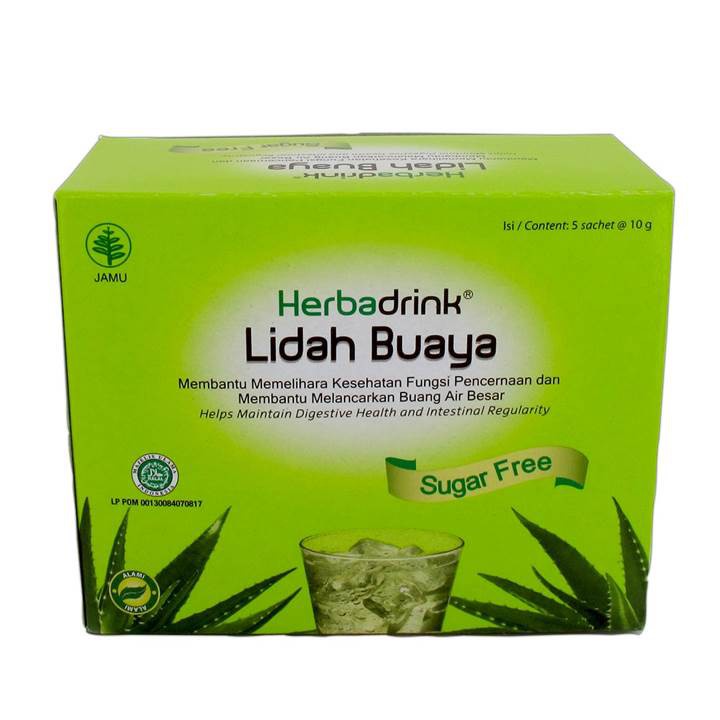 

Herbadrink Lidah Buaya 5X10 gr