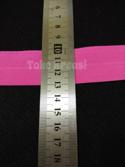 Karet foe polos 3cm meteran