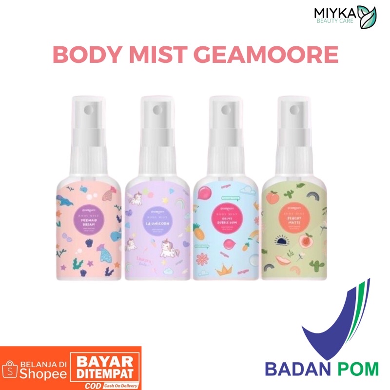 GEAMOORE Body Mist Spray 30ml