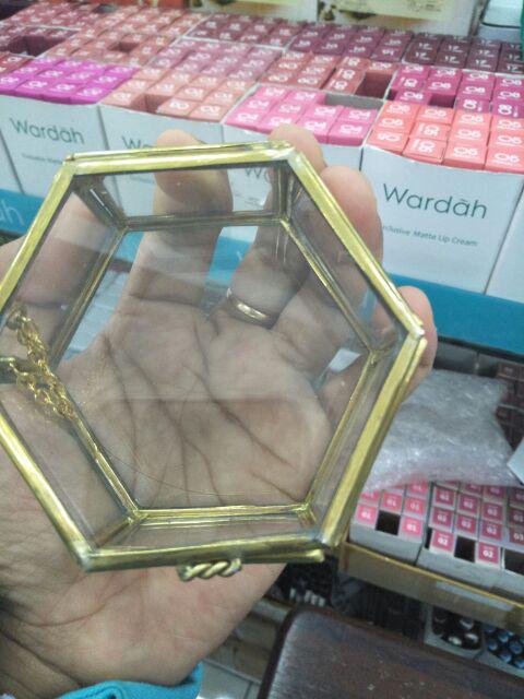 Kotak Perhiasan | Ringbox Terarium Mini Box S6 Uk 9x10x6 Cm